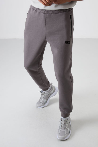 Cesar Dark Grey Pocketed Jogger Men's Tracksuit Bottom - 84929