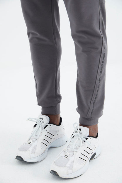 Harold Dark Grey Jogger Men's Tracksuit Bottom - 82112
