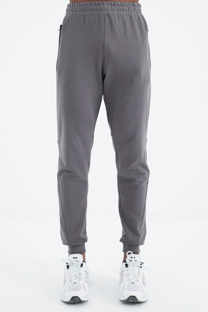 Harold Dark Grey Jogger Men's Tracksuit Bottom - 82112