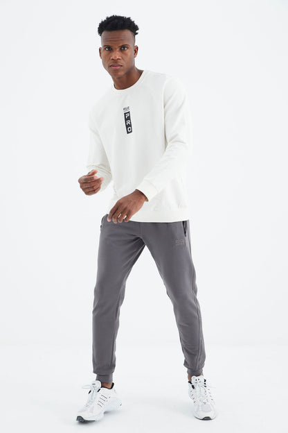 Harold Dark Grey Jogger Men's Tracksuit Bottom - 82112
