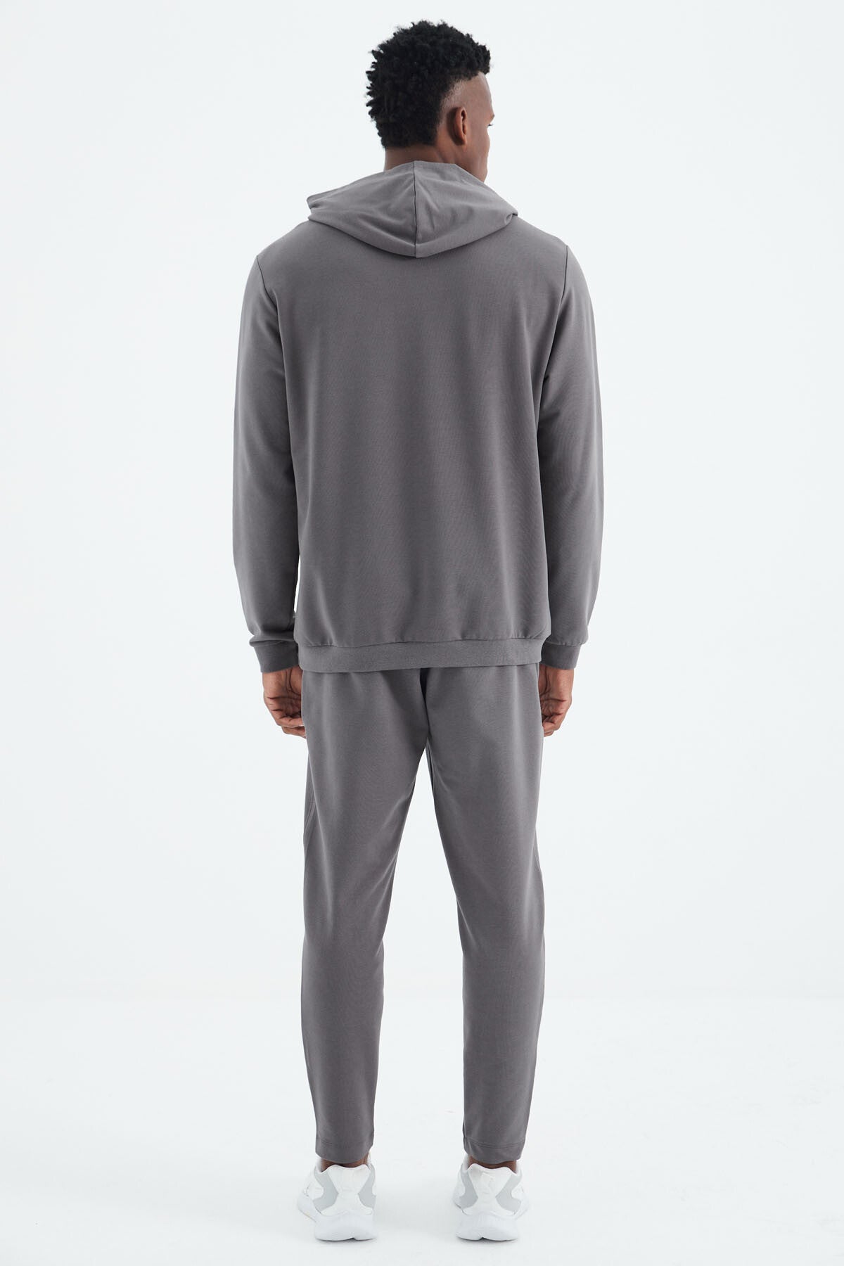 Kelvin Dark Gray Kelvin Basic Men's Tracksuit Set - 85230