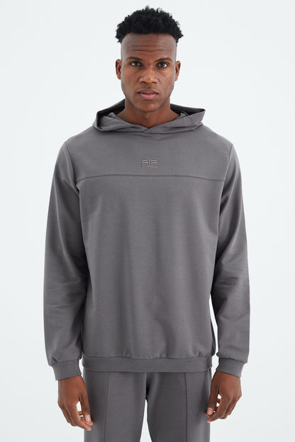 Kelvin Dark Gray Kelvin Basic Men's Tracksuit Set - 85230