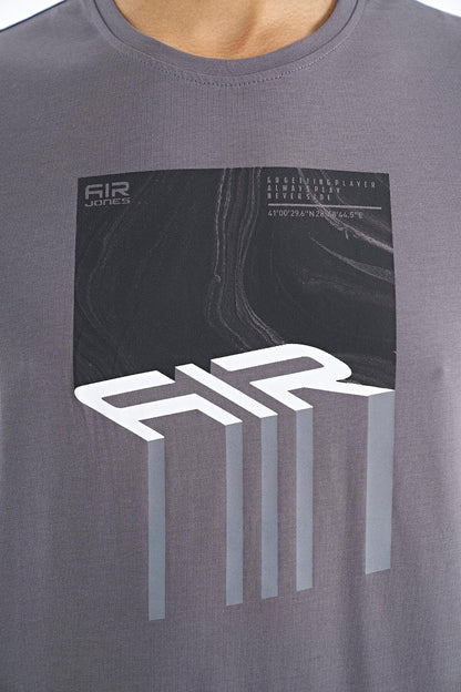 Louis Grey Standard Fit Men's T-Shirt - 88202