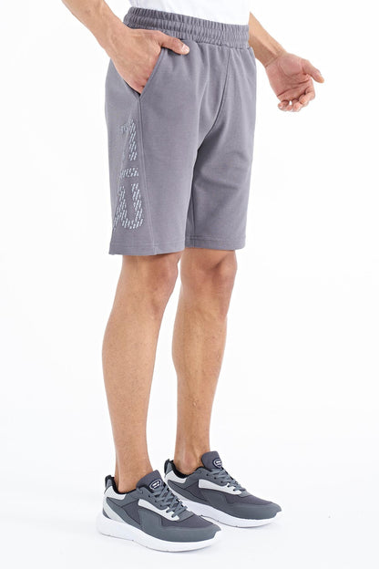 Aldo Dark Gray Standard Fit Men's Shorts - 81242