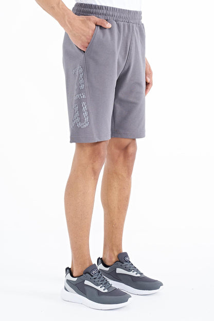 Aldo Dark Gray Standard Fit Men's Shorts - 81242