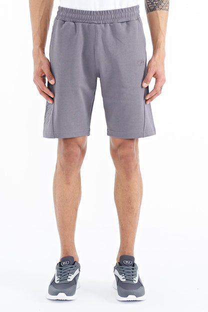 Aldo Dark Gray Standard Fit Men's Shorts - 81242
