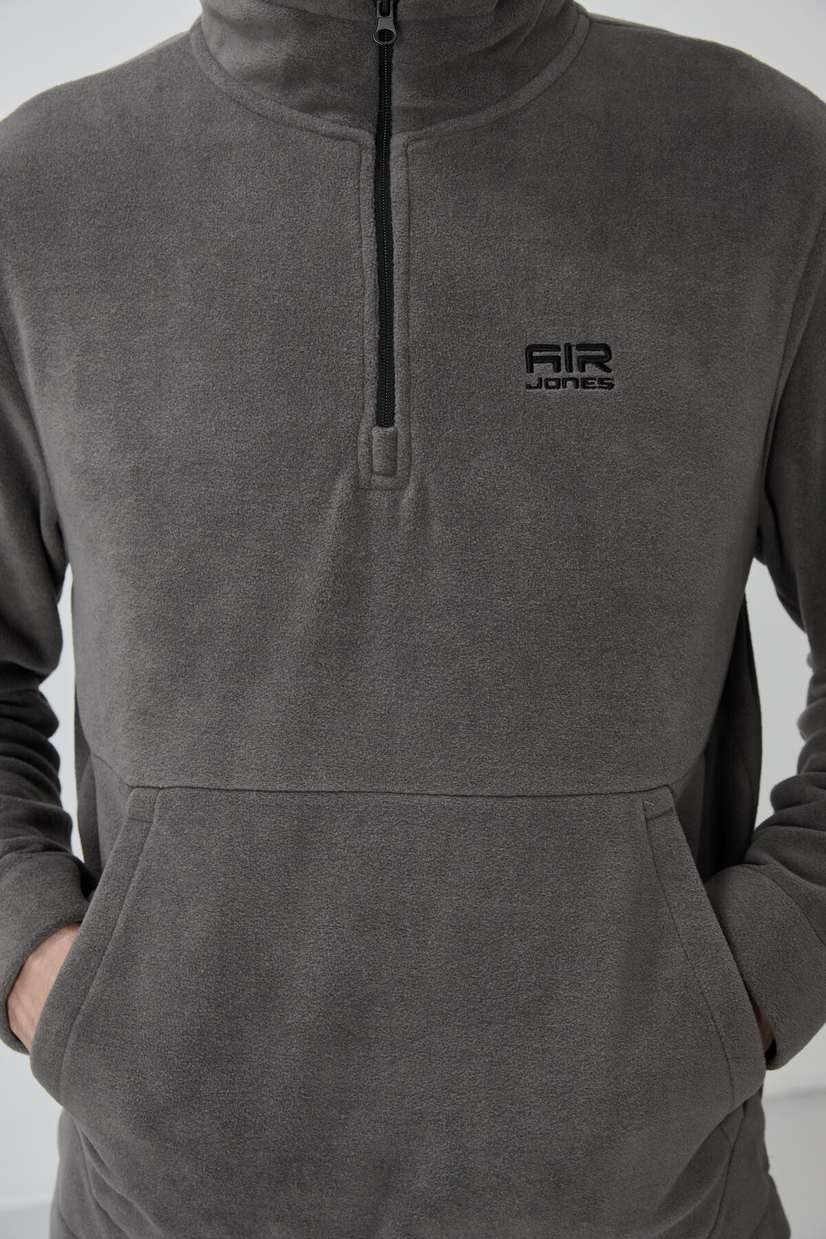 Carol Dark Grey Polar Men's Tracksuit Set - 85226