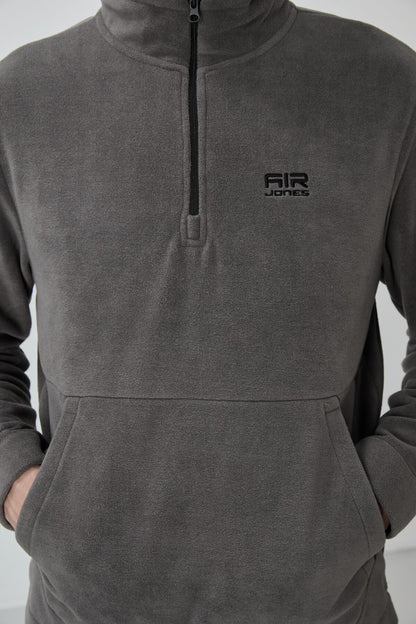 Carol Dark Grey Polar Men's Tracksuit Set - 85226