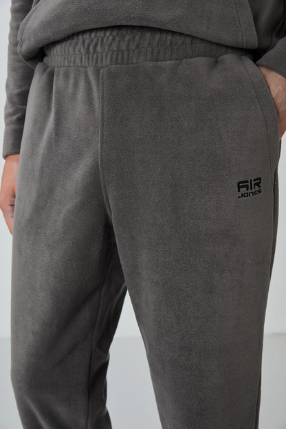 Carol Dark Grey Polar Men's Tracksuit Set - 85226