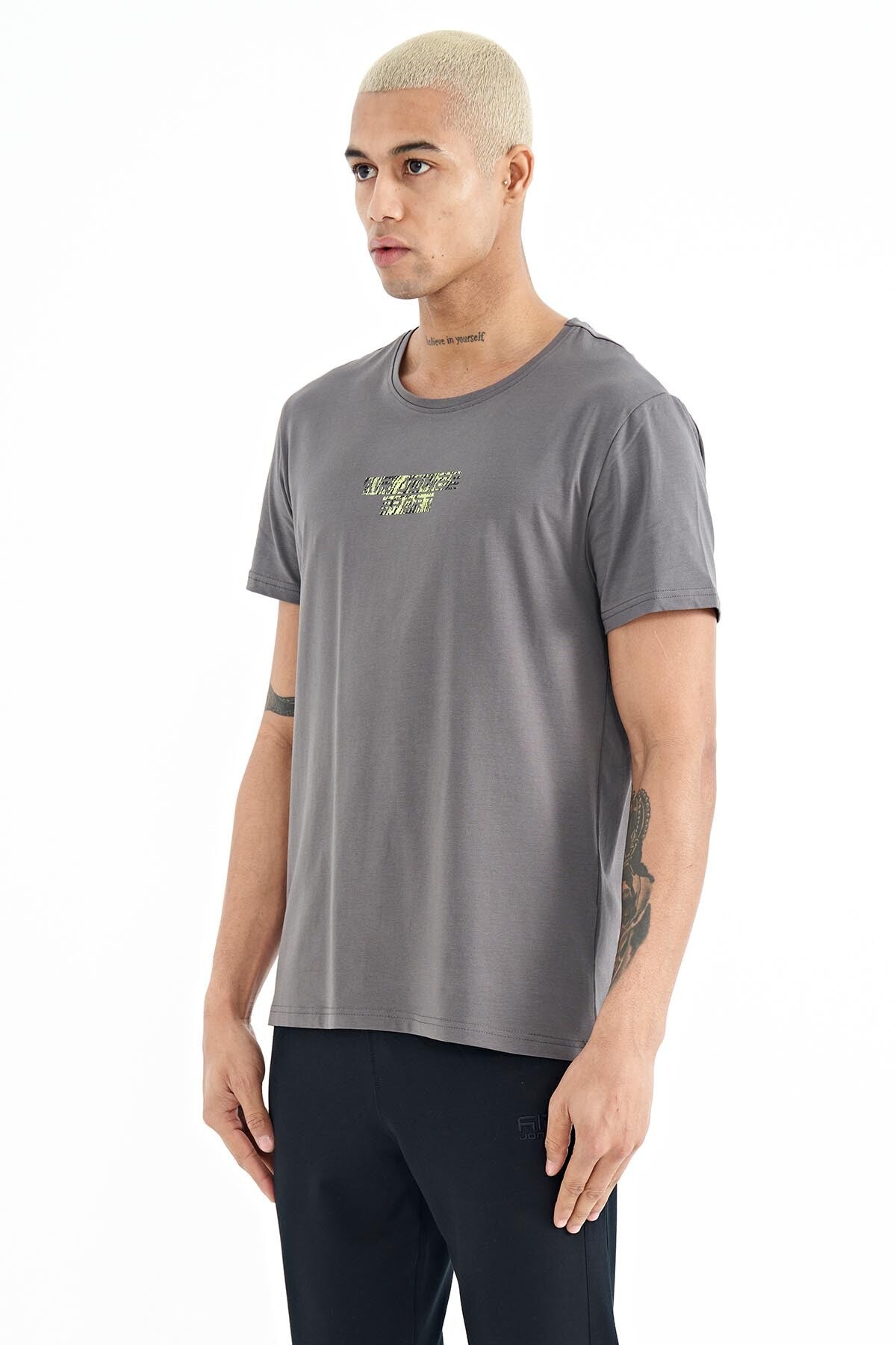 Harley Dark Grey Standard Fit Men's T-Shirt - 88203