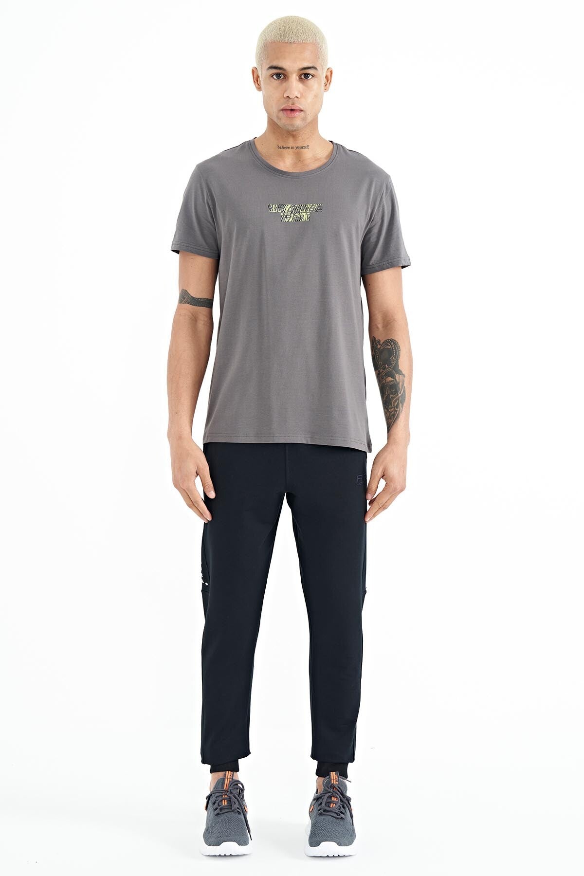 Harley Dark Grey Standard Fit Men's T-Shirt - 88203
