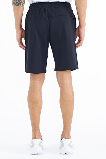 Navy Standard Fit Men's Shorts - 81240