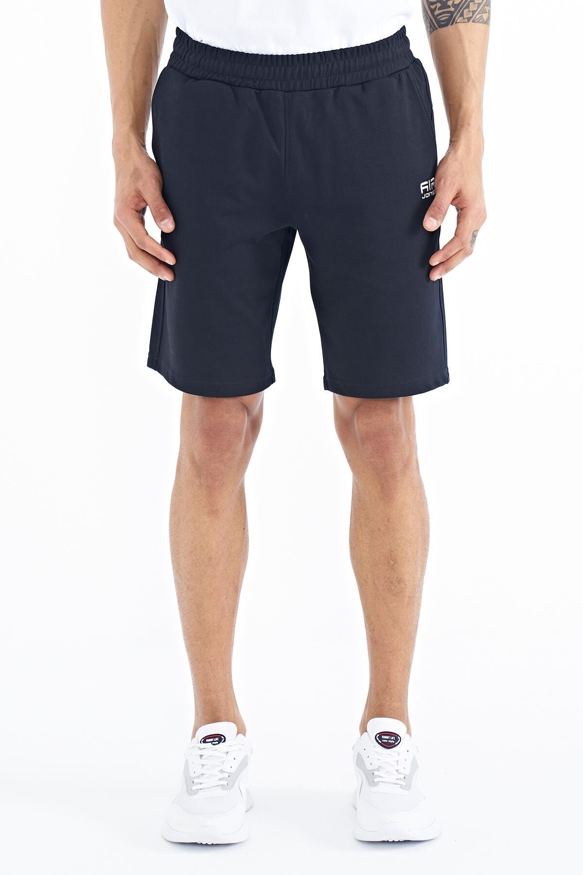 Navy Standard Fit Men's Shorts - 81240