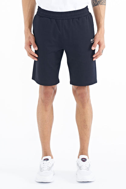 Navy Standard Fit Men's Shorts - 81240