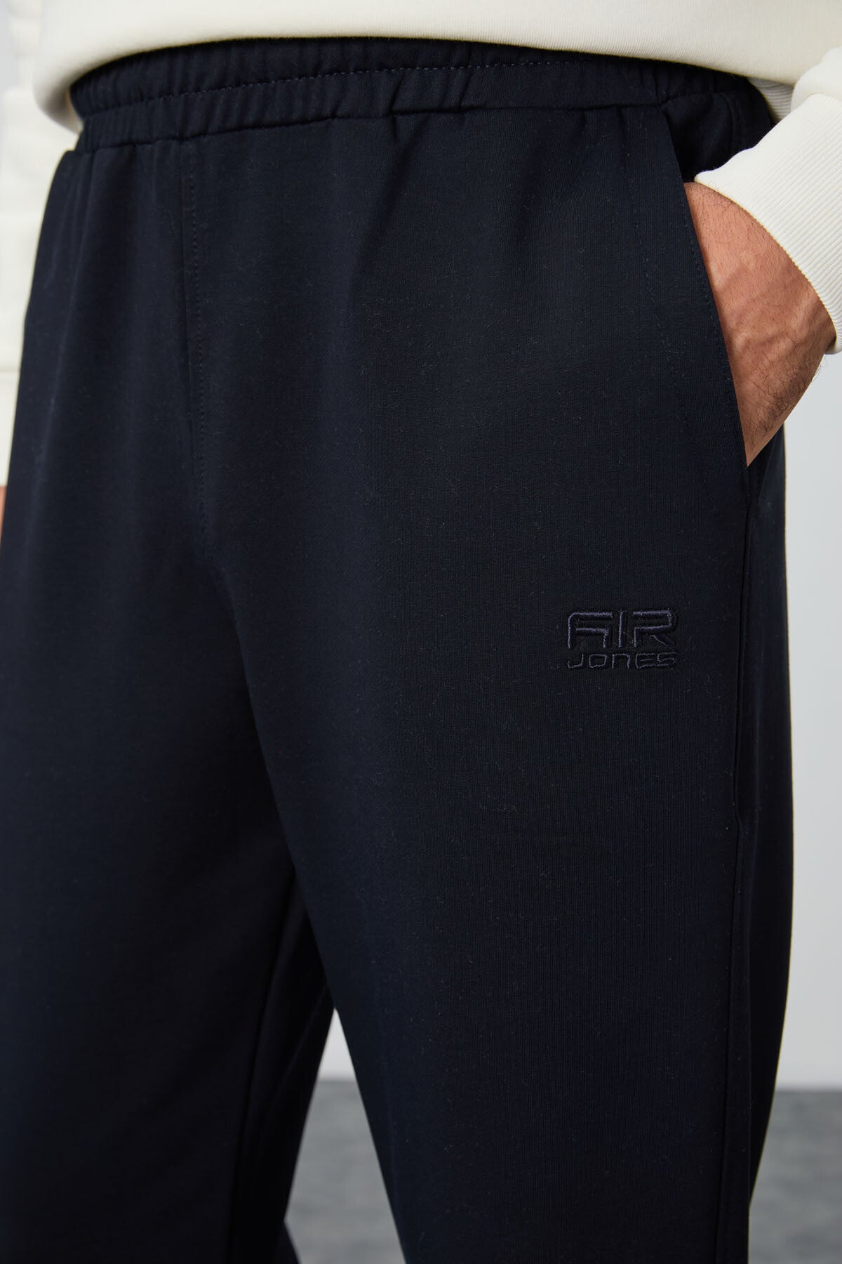 Brad Navy Standard Fit Men's Tracksuit Bottom - 84955