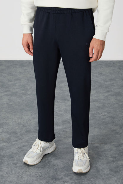 Brad Navy Standard Fit Men's Tracksuit Bottom - 84955