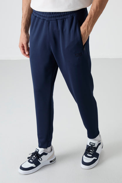 Barton Navy Blue Jogger Men's Tracksuit Bottom - 84952