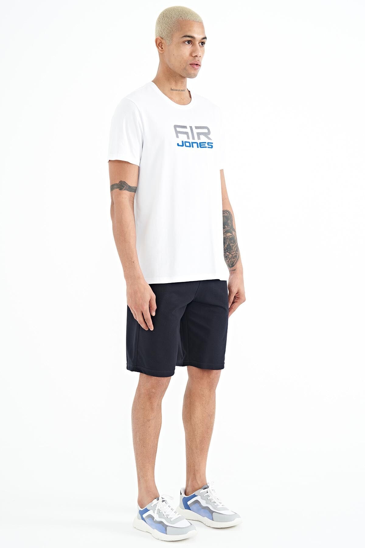 Antony Lacivert Standard Fit Men's Shorts - 81247