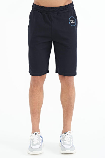 Antony Lacivert Standard Fit Men's Shorts - 81247