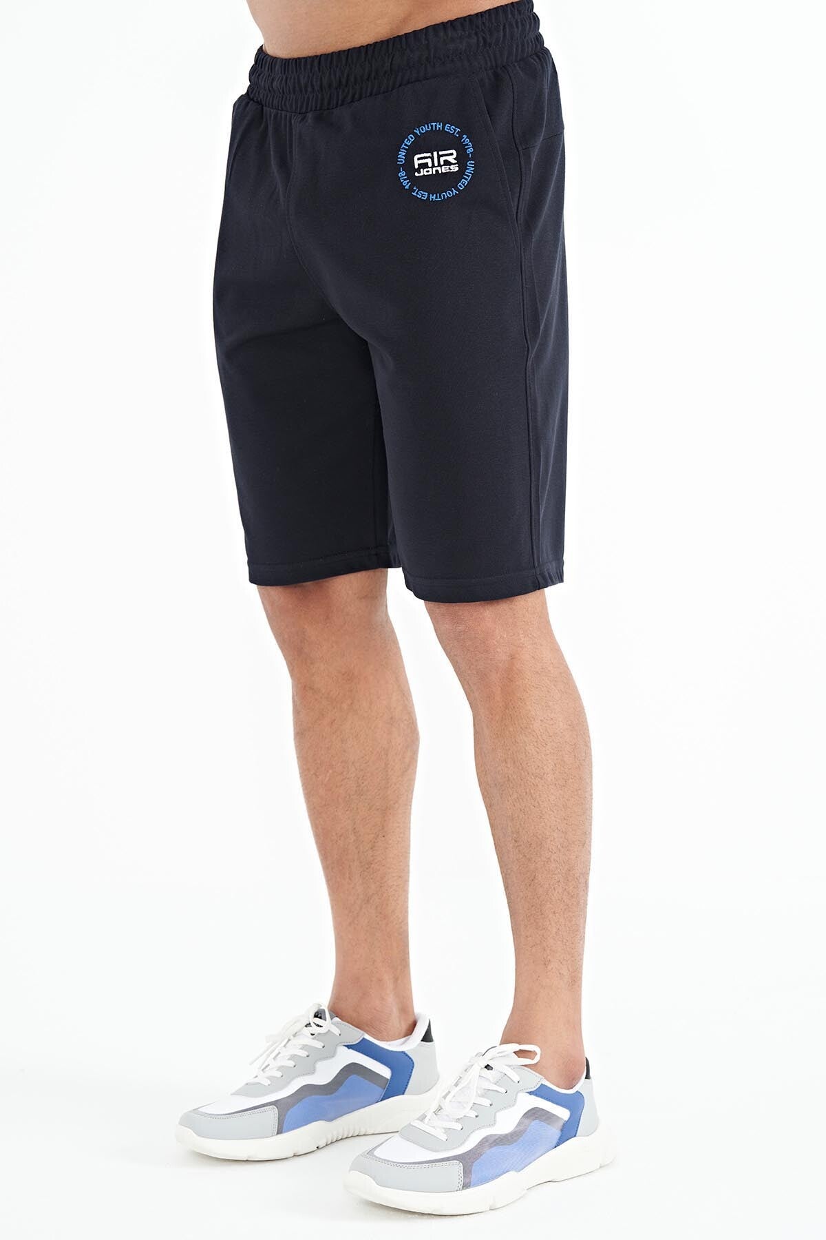 Antony Lacivert Standard Fit Men's Shorts - 81247
