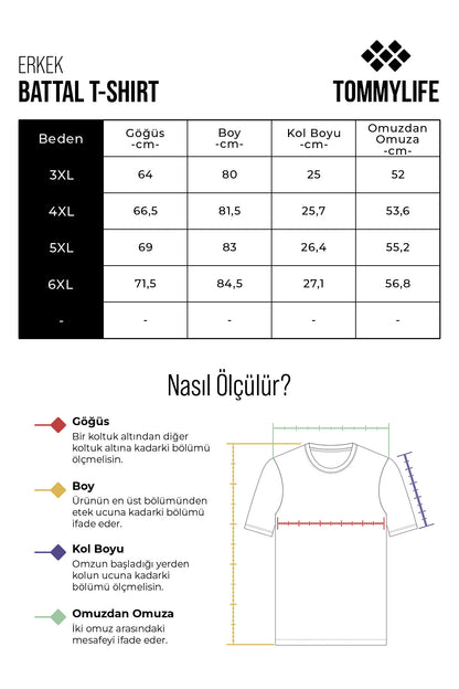 Navy Blue Basic Short Sleeve O Neck Large Size Men's T-Shirt - 88072