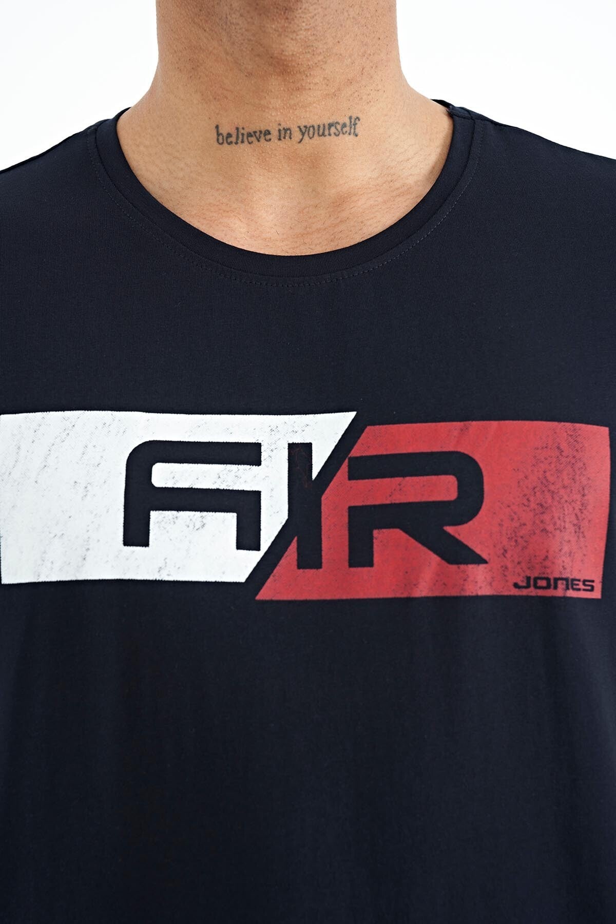 Casey Lacivert Standard Fit Men's T-Shirt - 88205
