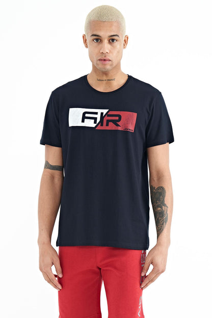 Casey Lacivert Standard Fit Men's T-Shirt - 88205