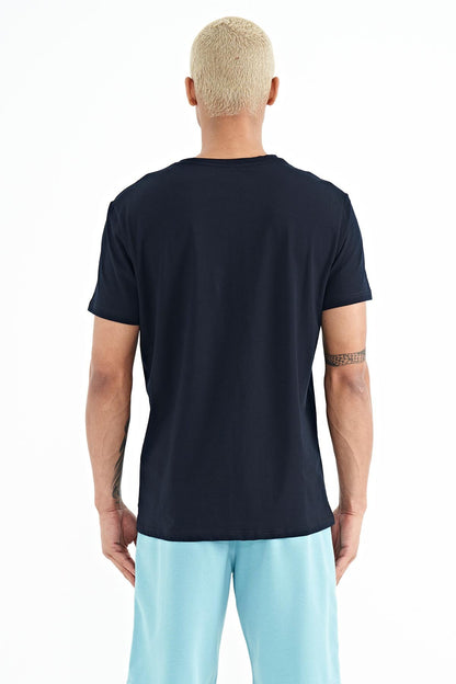 Peter Lacivert O Collar Men's T-Shirt - 88204
