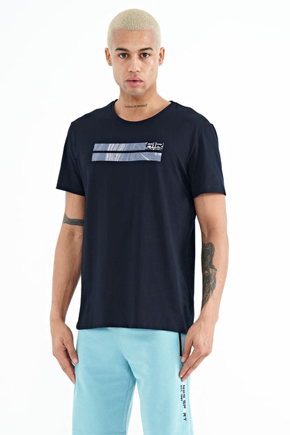 Peter Lacivert O Collar Men's T-Shirt - 88204