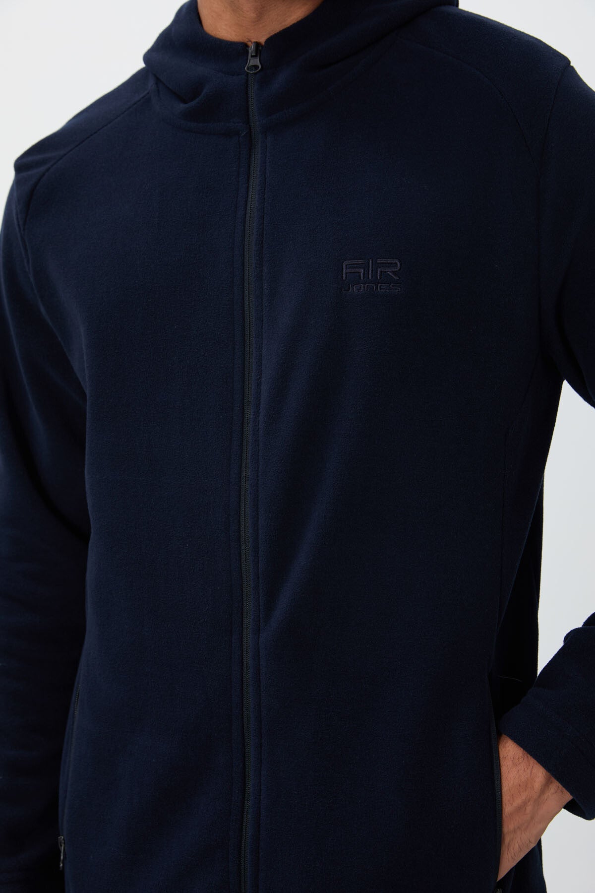 Connell Navy Blue Relaxed Fit Polar Men's Sweatshirt - 88313