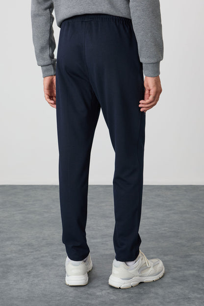 Navy Blue Jogger Men's Tracksuit Bottom - 82114