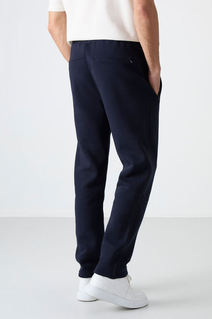 Carlo Lacivert Men's Tracksuit Bottom with Drawstring - 84942