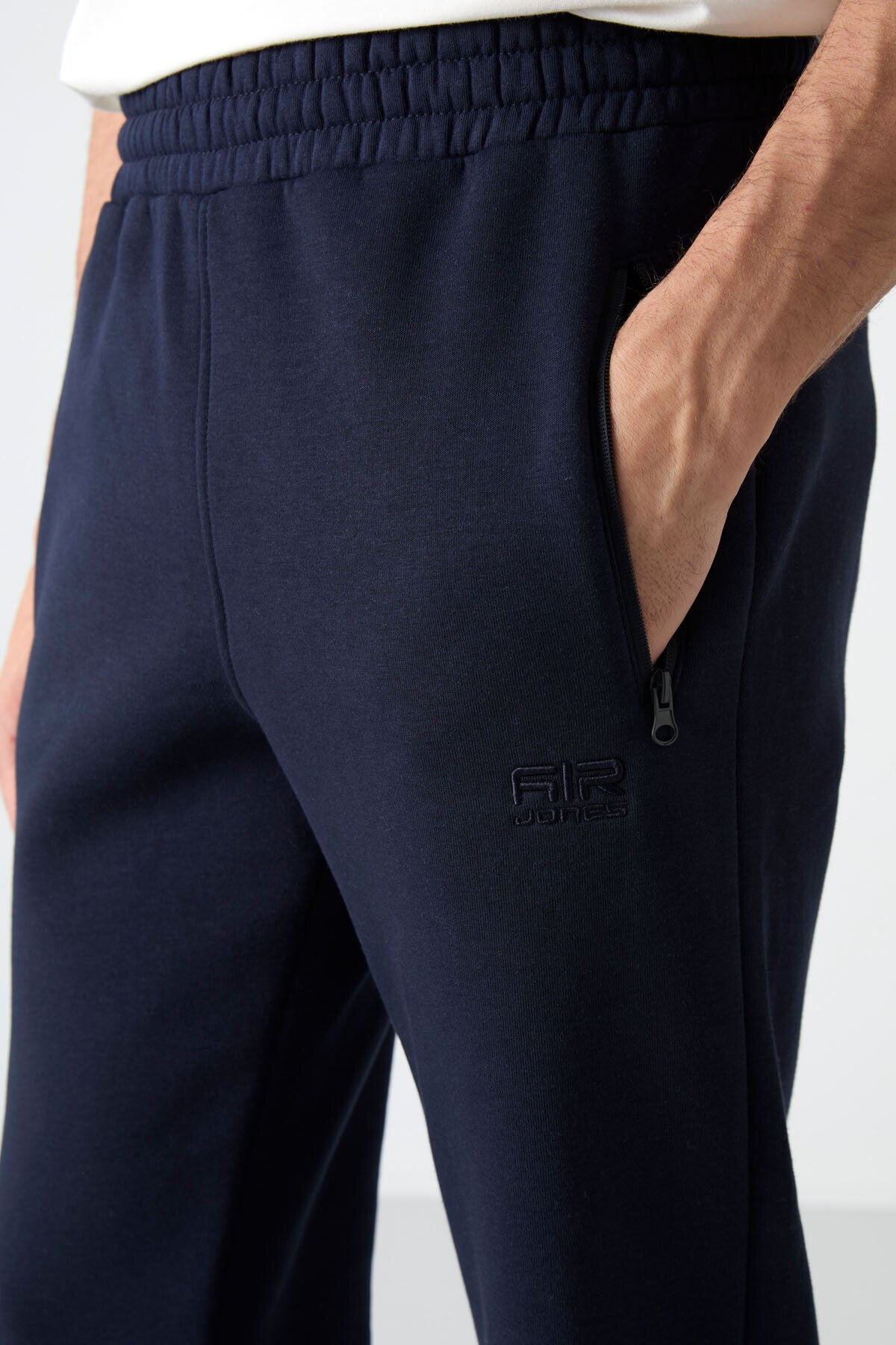 Carlo Lacivert Men's Tracksuit Bottom with Drawstring - 84942