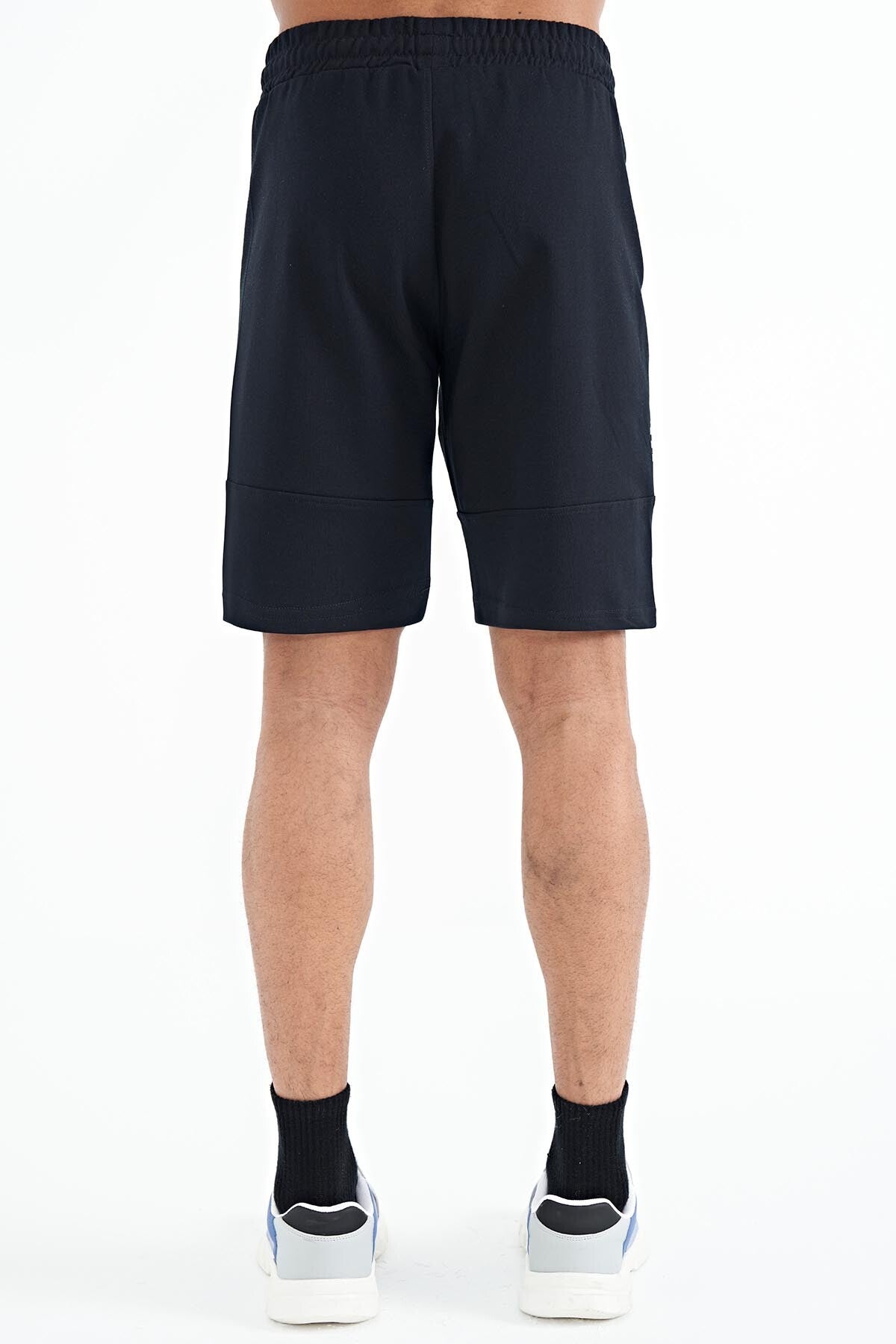 Alec Navy Blue Standard Fit Men's Shorts - 81243