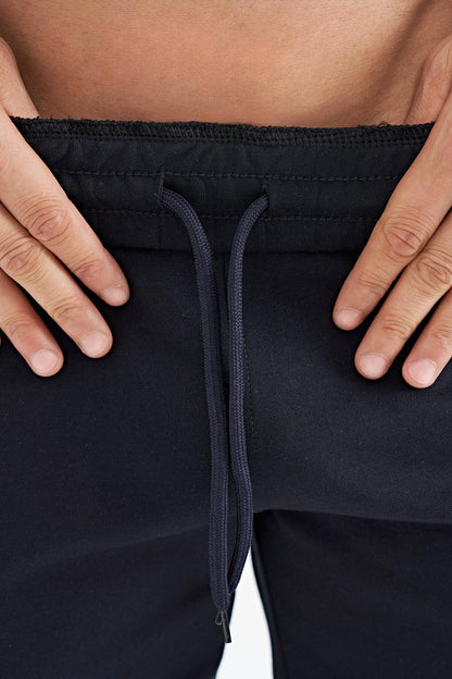 Alec Navy Blue Standard Fit Men's Shorts - 81243