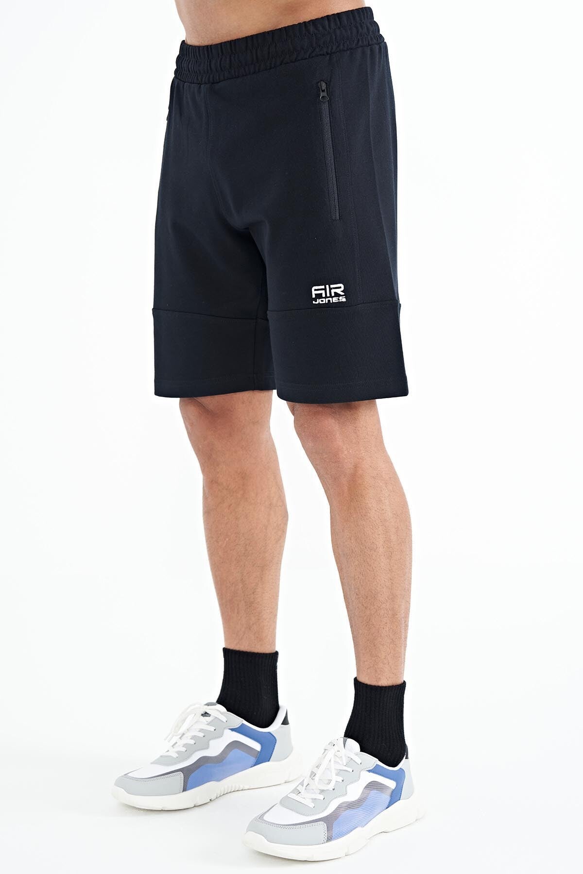 Alec Navy Blue Standard Fit Men's Shorts - 81243
