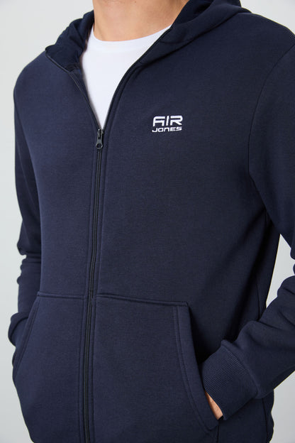Hector Lacivert Hooded Men's Sweatshirt - 88139