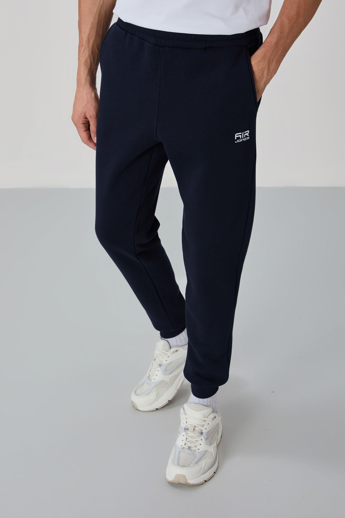 Kevin Navy Men's Tracksuit Set with Hood - 85191