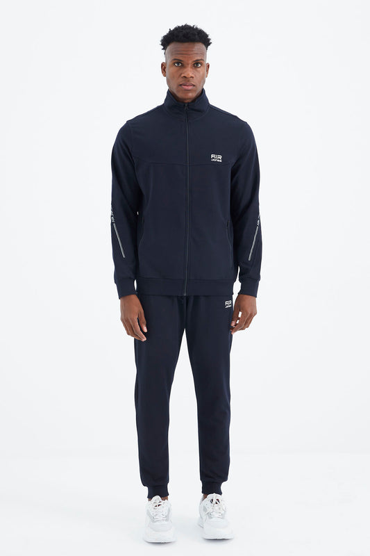 Navy Standard Fit Tracksuit Set - 85229