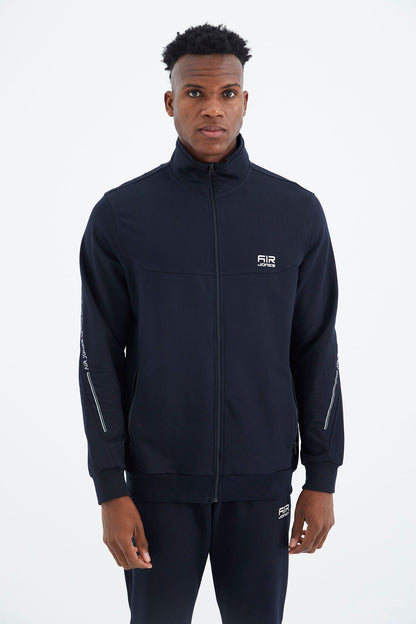 Navy Standard Fit Tracksuit Set - 85229
