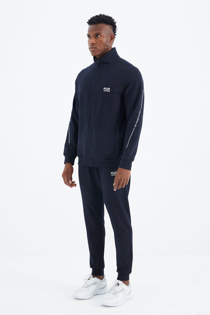 Navy Standard Fit Tracksuit Set - 85229