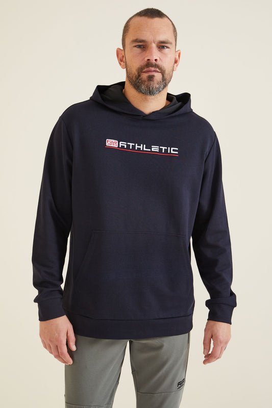 Pierce Navy Blue Hooded Men's Sweatshirt - 88132