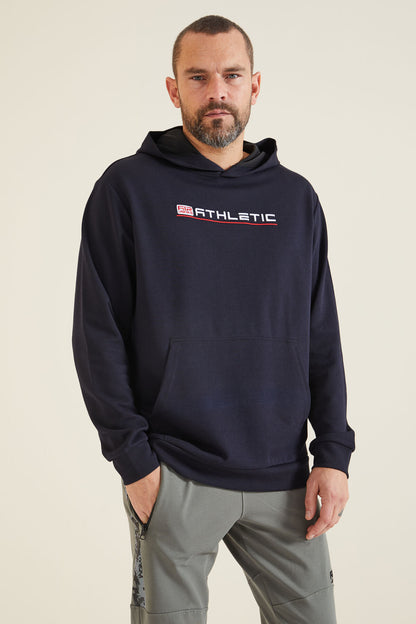 Pierce Navy Blue Hooded Men's Sweatshirt - 88132