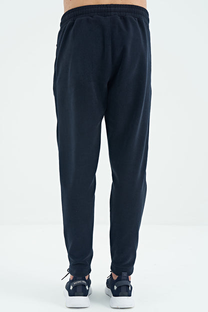 Darrel Navy Blue Polar Men's Tracksuit Bottom - 82109