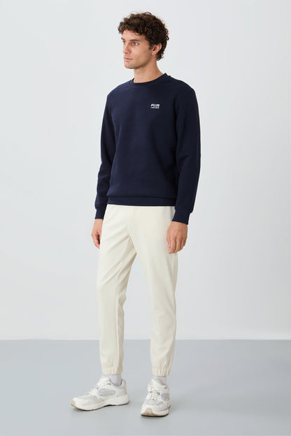Omar Navy Men's Hooded Sweatshirt - 88137