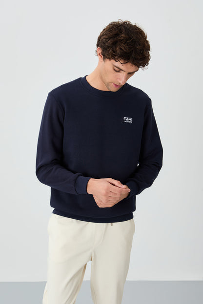 Omar Navy Men's Hooded Sweatshirt - 88137