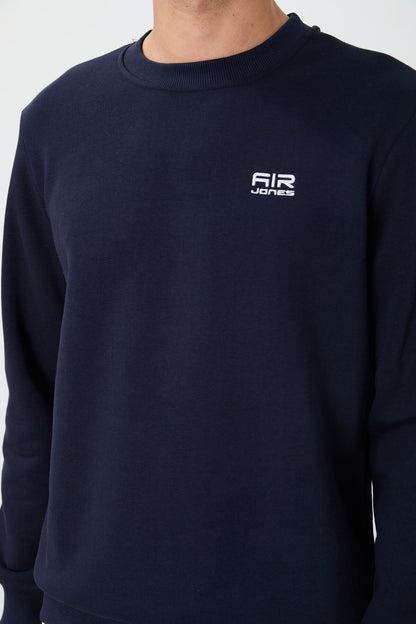 Omar Navy Men's Hooded Sweatshirt - 88137