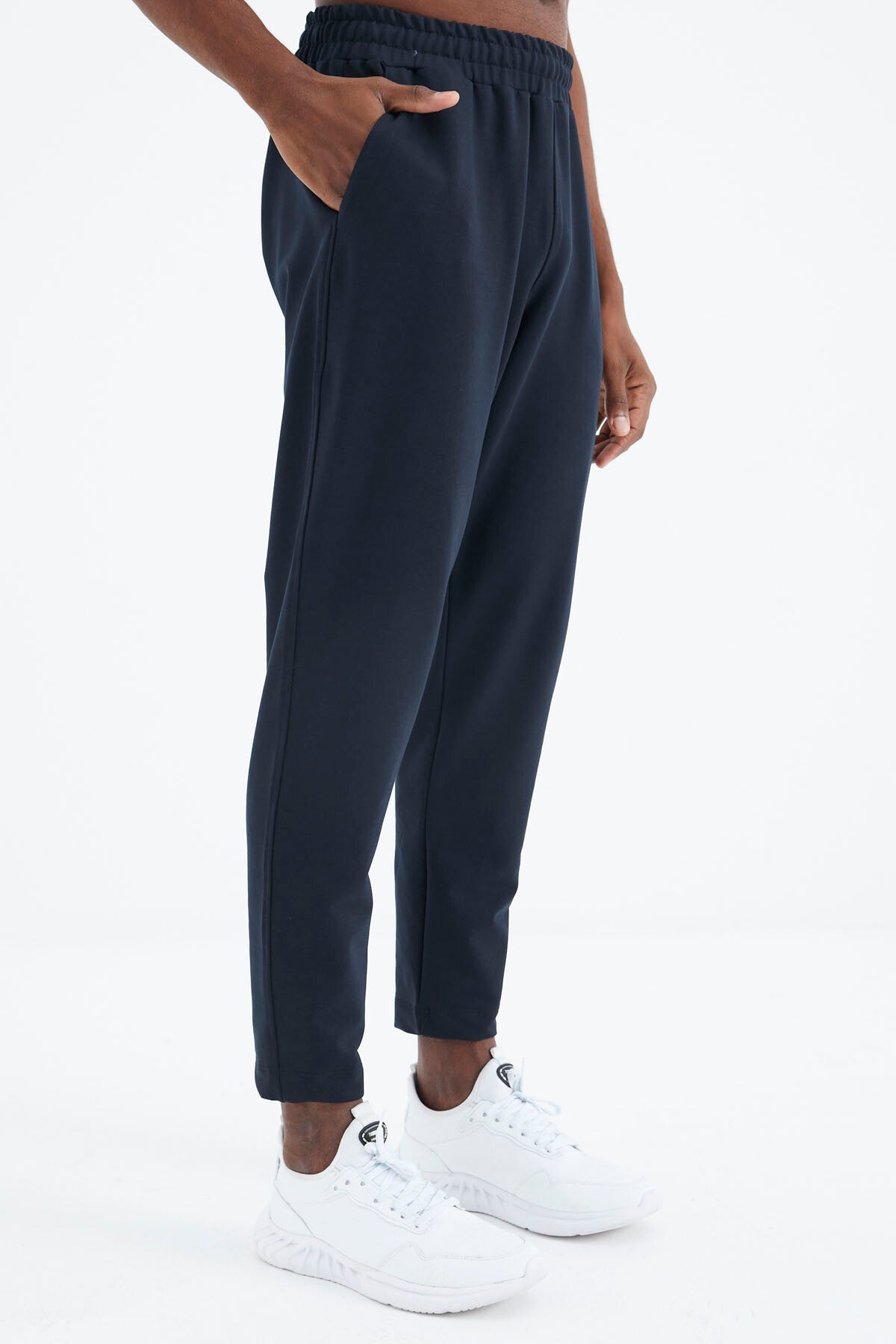 Rex Navy Blue Basic Men's Tracksuit Set - 85232