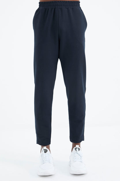 Rex Navy Blue Basic Men's Tracksuit Set - 85232