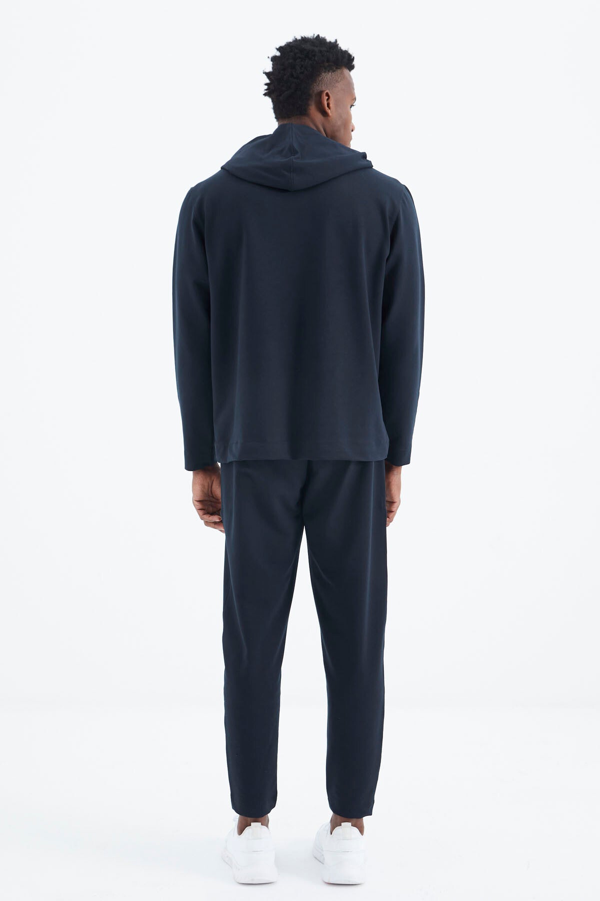 Rex Navy Blue Basic Men's Tracksuit Set - 85232